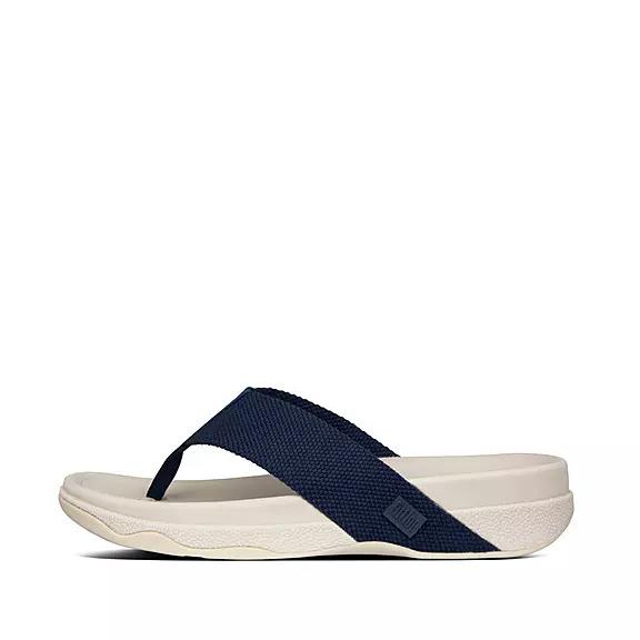 FitFlop Pánská Sandály Tmavě Blankyt - SURFER Toe-Post CZ-852961